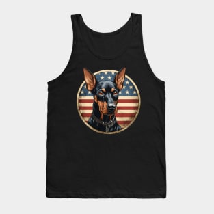 Patriotic Manchester Terrier Tank Top